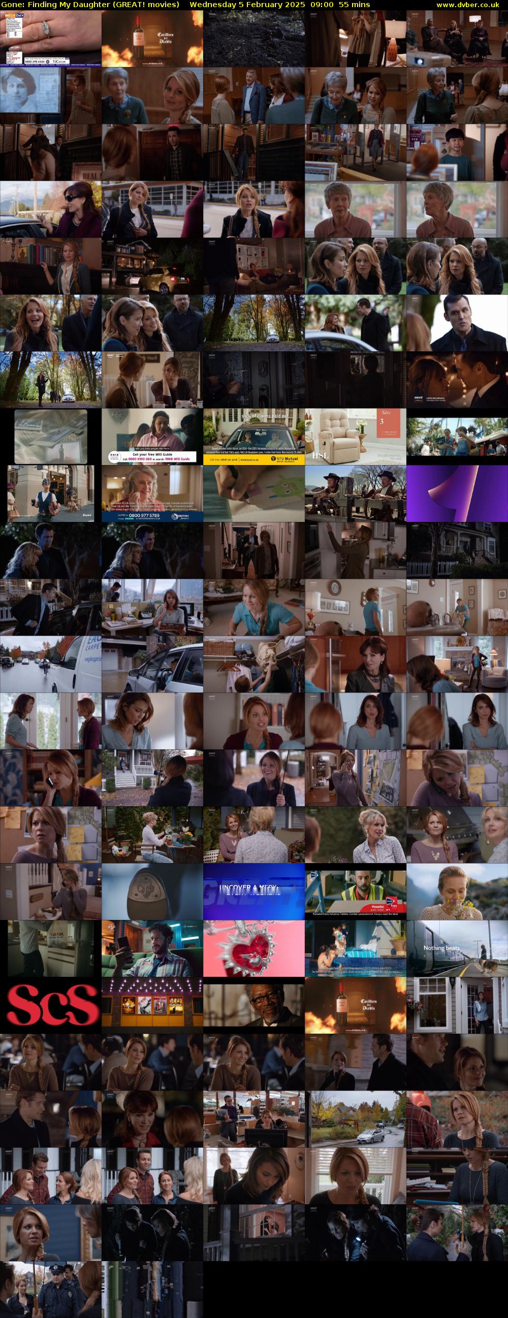 Gone: Finding My Daughter (GREAT! movies) Wednesday 5 February 2025 09:00 - 09:55