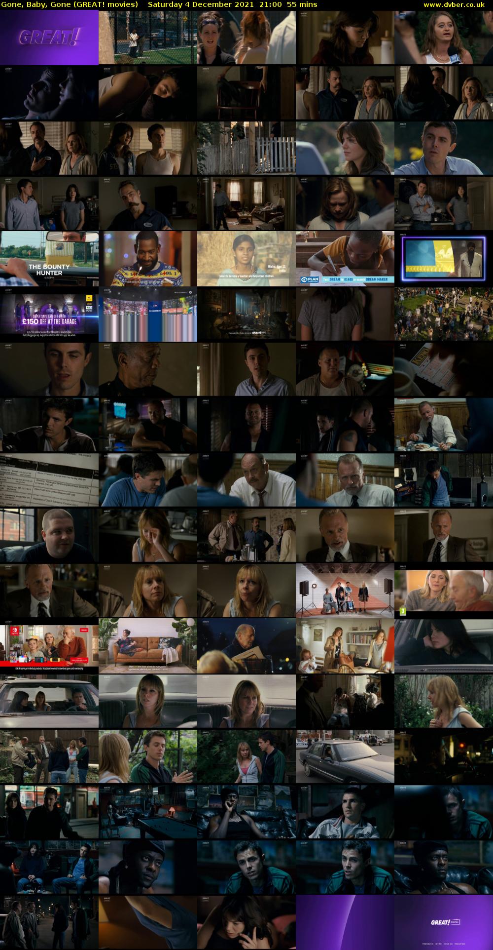 Gone, Baby, Gone (GREAT! movies) Saturday 4 December 2021 21:00 - 21:55