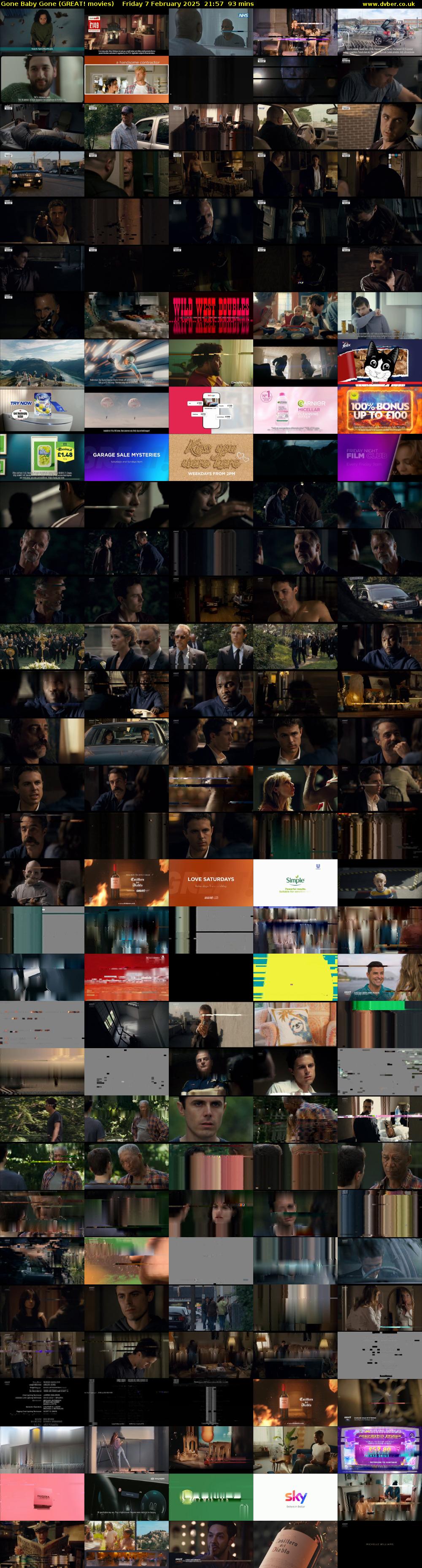 Gone Baby Gone (GREAT! movies) Friday 7 February 2025 21:57 - 23:30