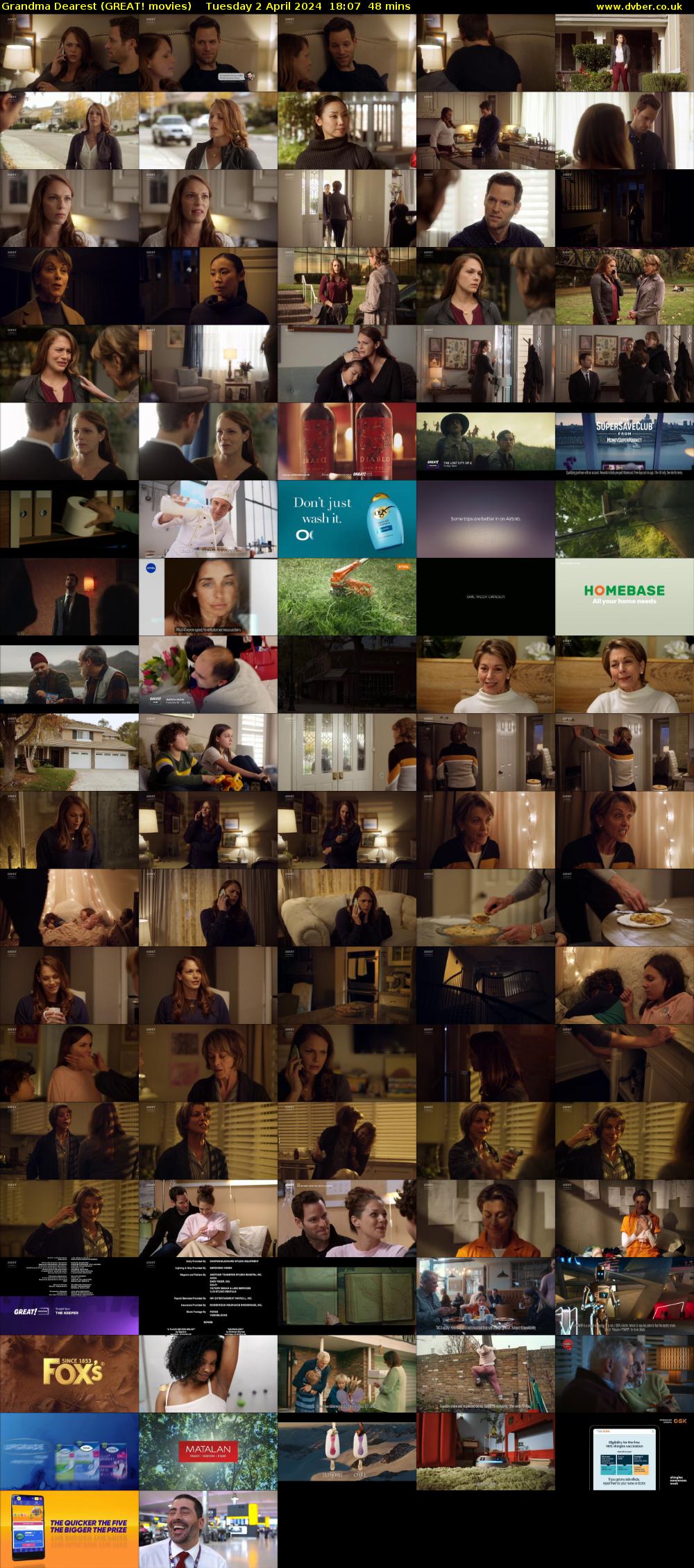 Grandma Dearest (GREAT! movies) Tuesday 2 April 2024 18:07 - 18:55