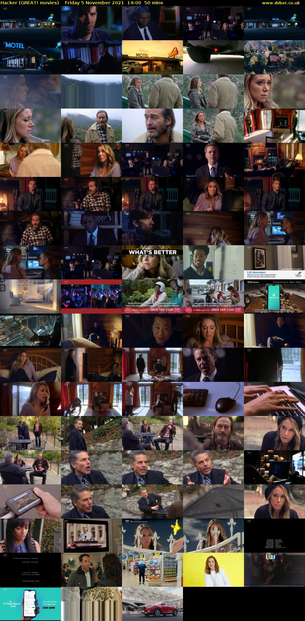 Hacker (GREAT! movies) Friday 5 November 2021 14:00 - 14:50