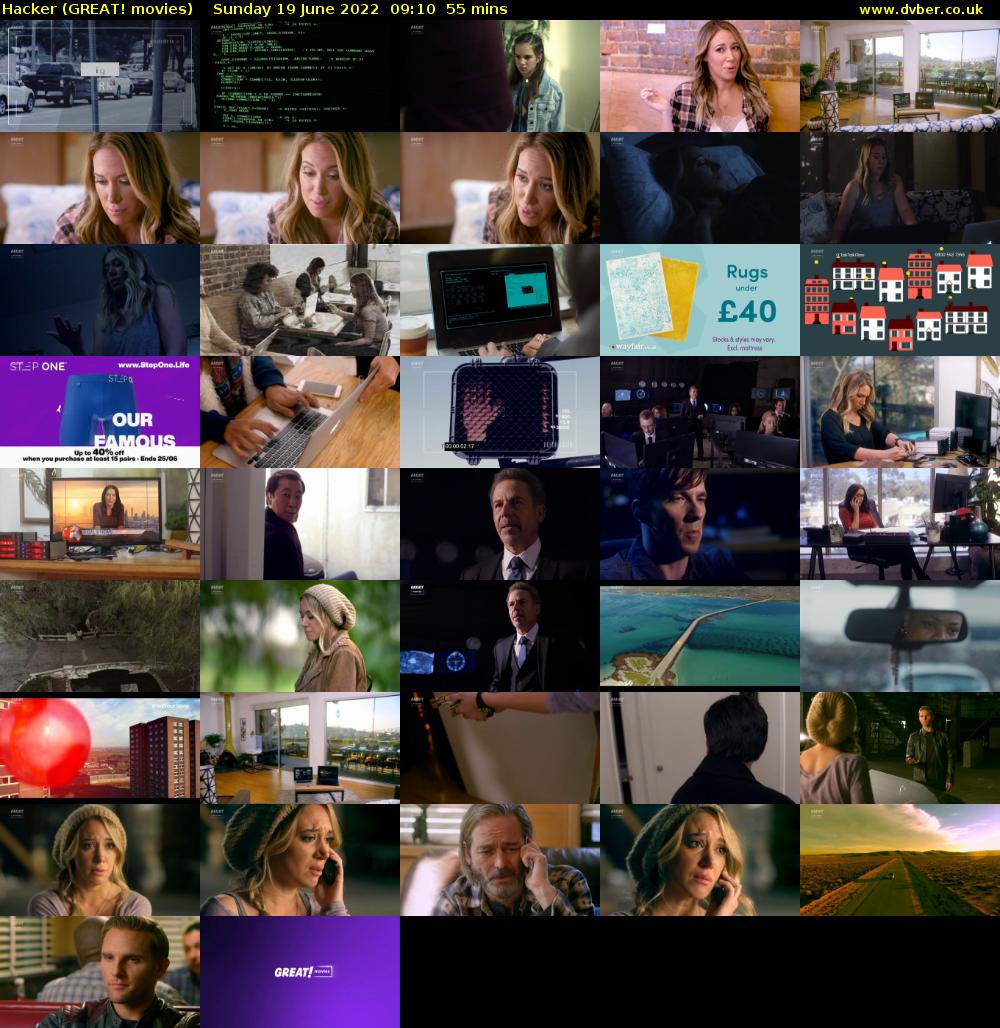 Hacker (GREAT! movies) Sunday 19 June 2022 09:10 - 10:05