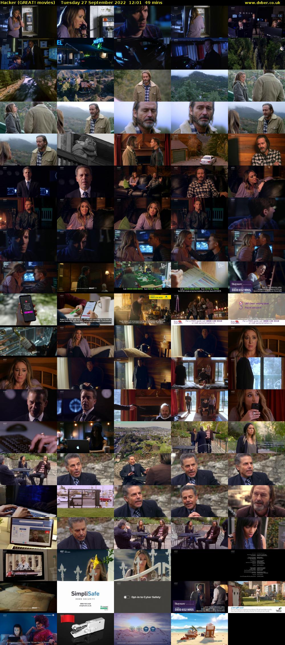 Hacker (GREAT! movies) Tuesday 27 September 2022 12:01 - 12:50