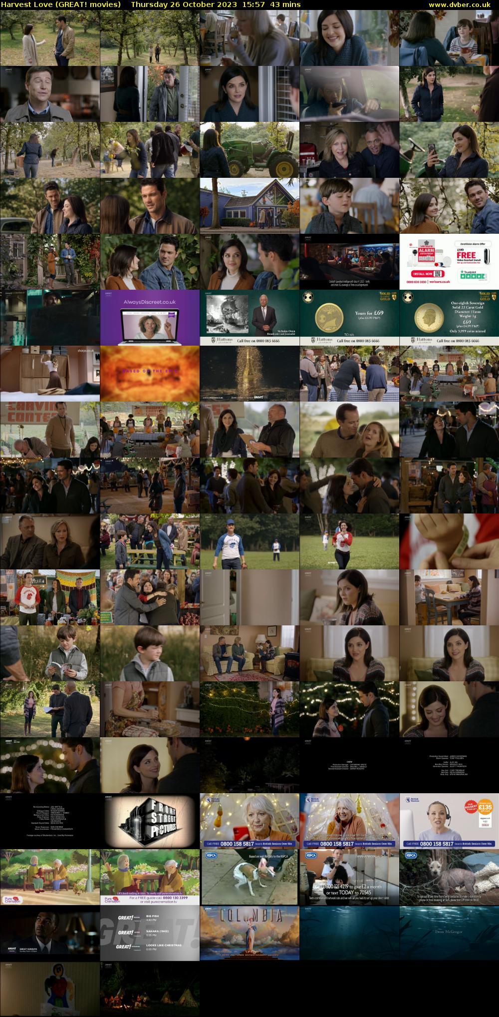 Harvest Love (GREAT! movies) Thursday 26 October 2023 15:57 - 16:40