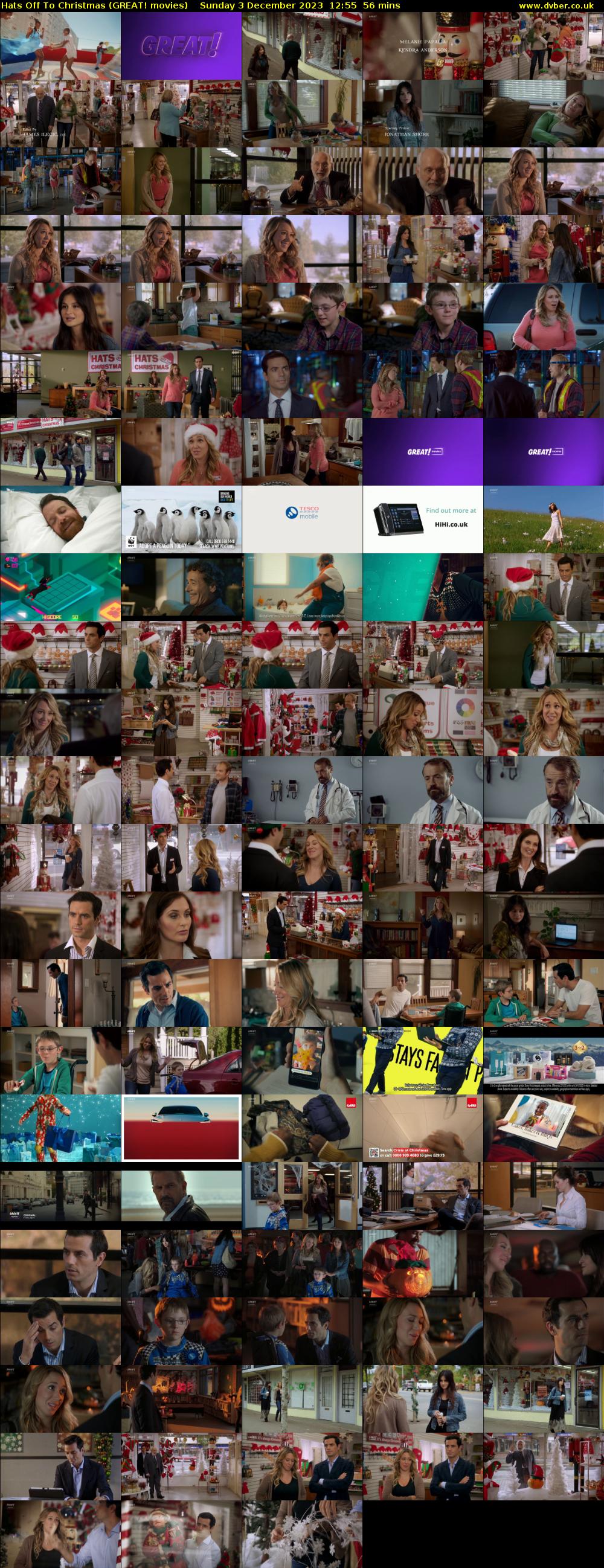 Hats Off To Christmas (GREAT! movies) Sunday 3 December 2023 12:55 - 13:51