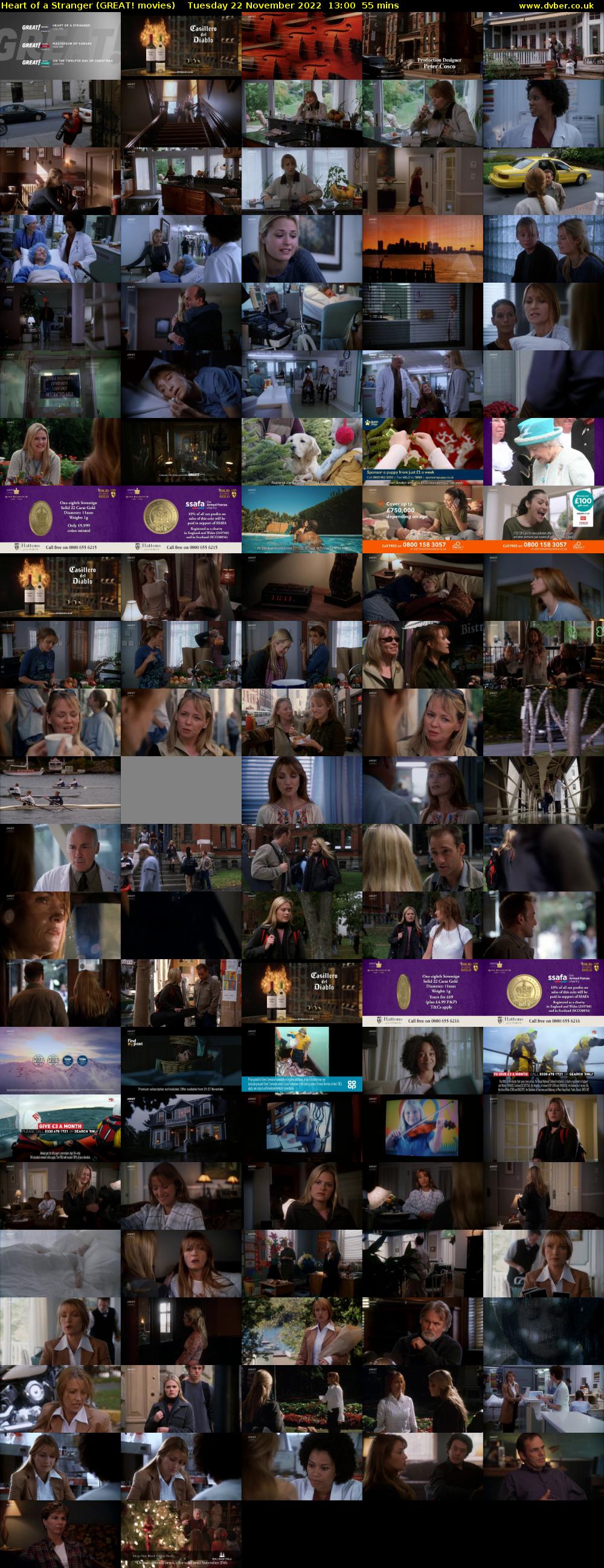 Heart of a Stranger (GREAT! movies) Tuesday 22 November 2022 13:00 - 13:55