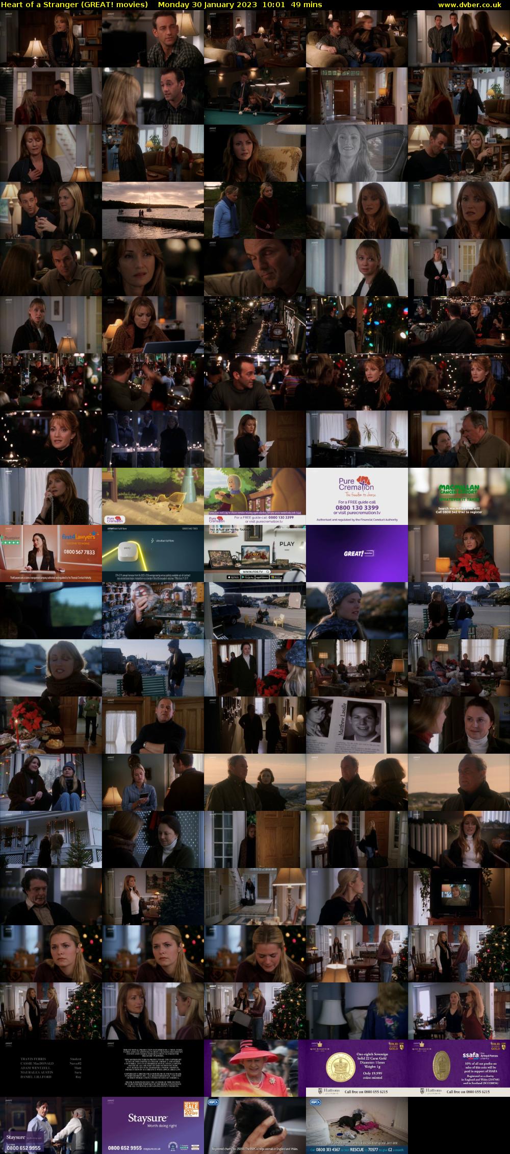 Heart of a Stranger (GREAT! movies) Monday 30 January 2023 10:01 - 10:50