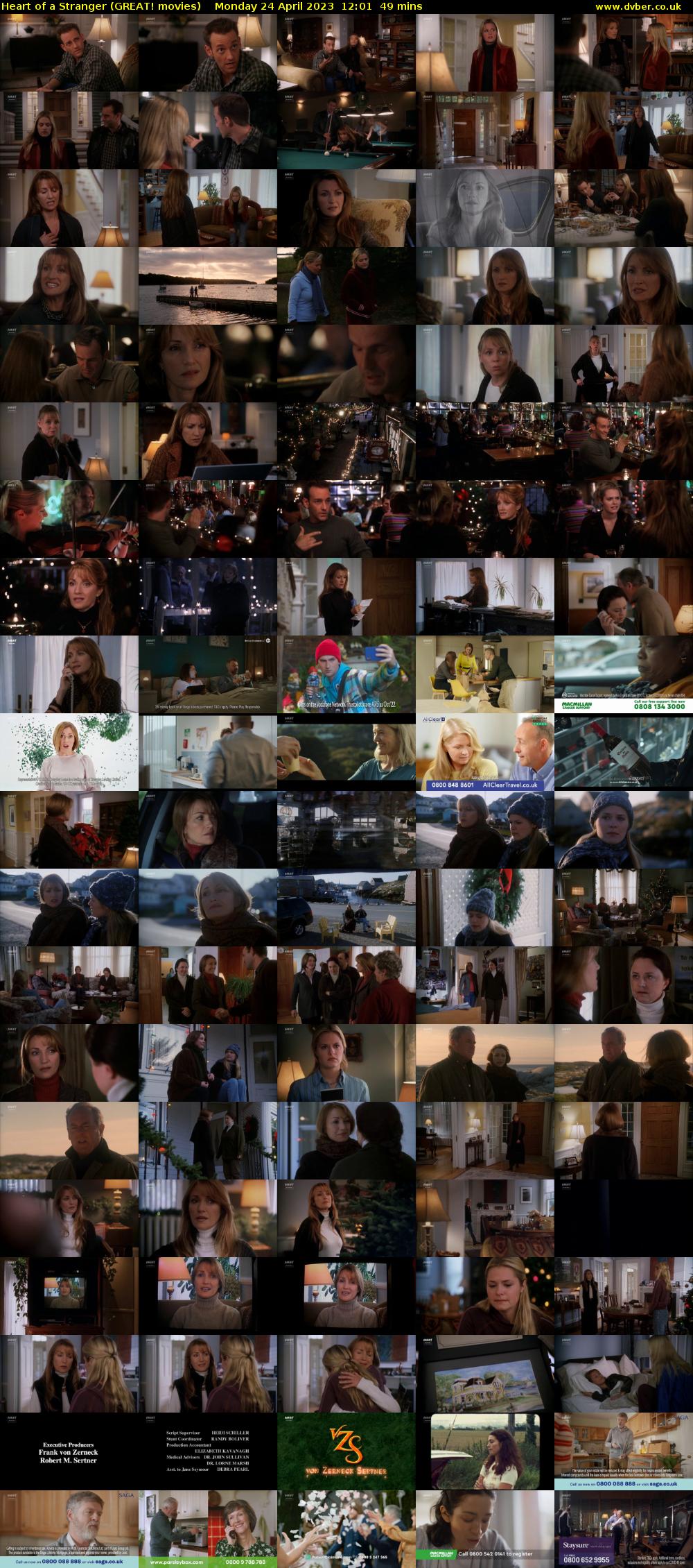 Heart of a Stranger (GREAT! movies) Monday 24 April 2023 12:01 - 12:50
