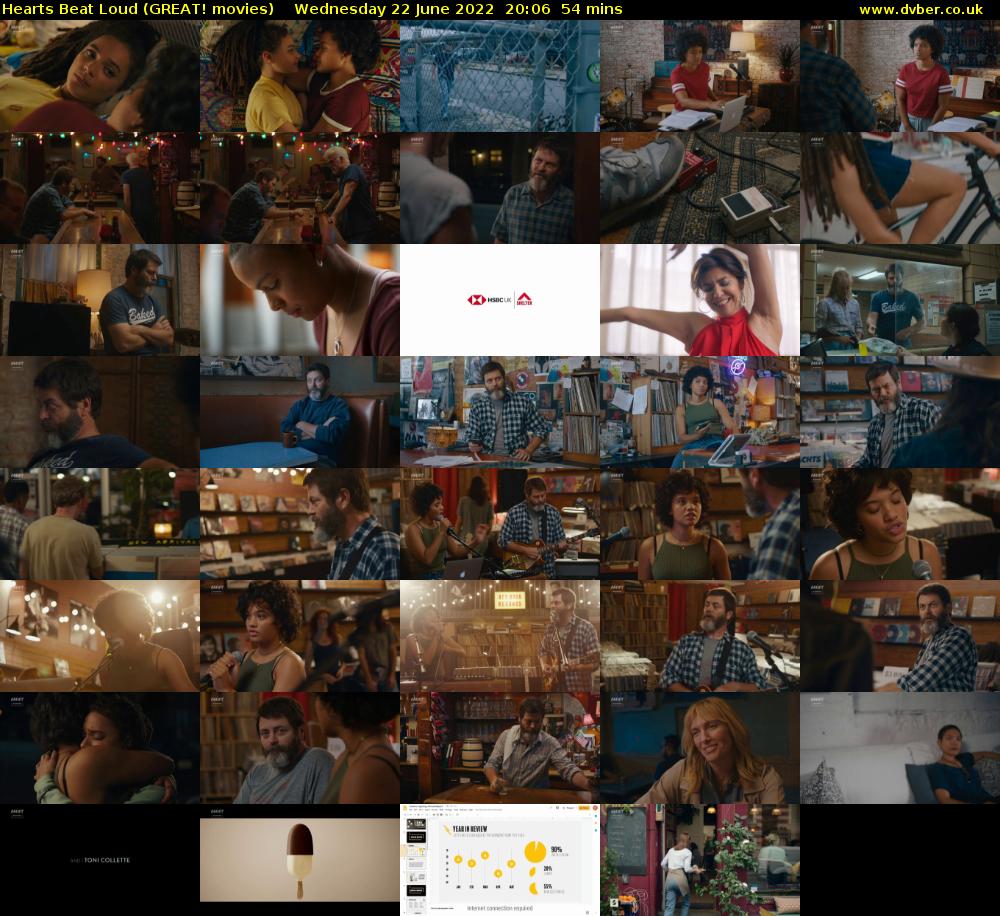 Hearts Beat Loud (GREAT! movies) Wednesday 22 June 2022 20:06 - 21:00