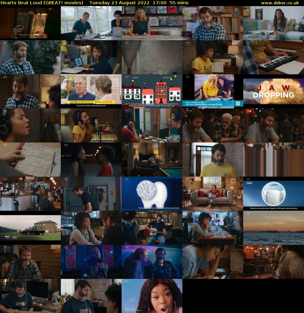 Hearts Beat Loud (GREAT! movies) Tuesday 23 August 2022 17:00 - 17:55
