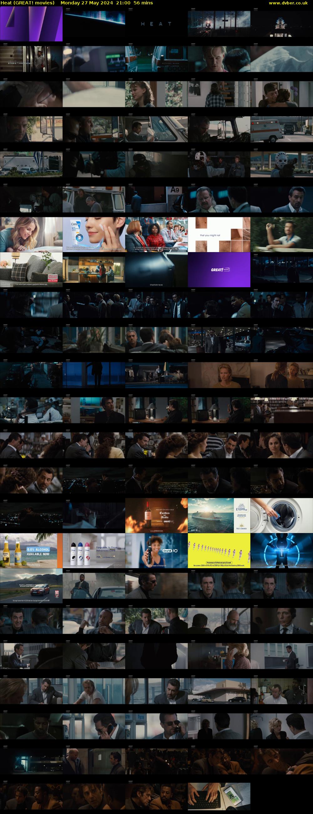 Heat (GREAT! movies) Monday 27 May 2024 21:00 - 21:56