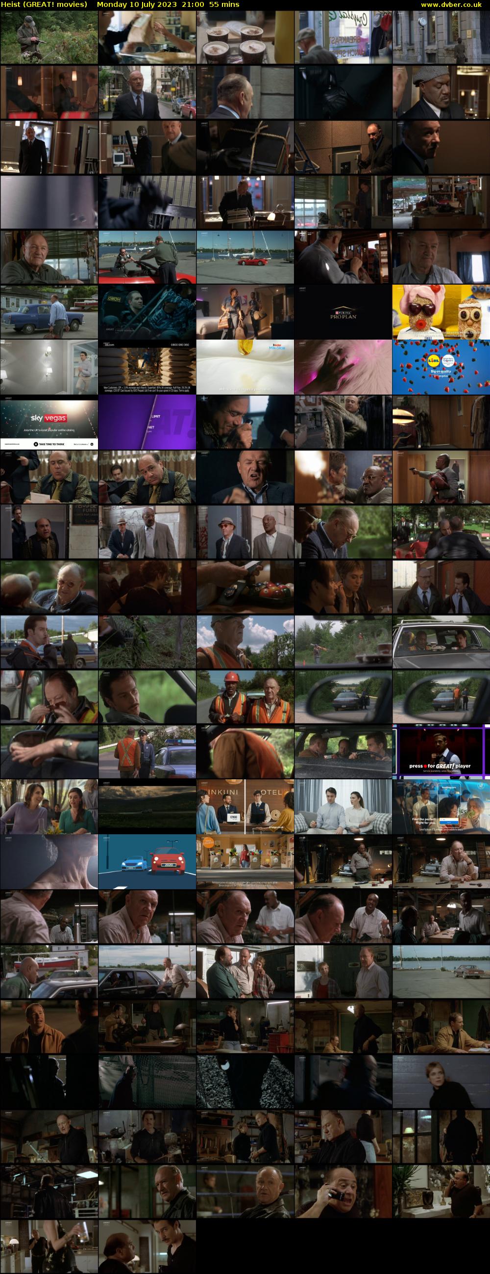 Heist (GREAT! movies) Monday 10 July 2023 21:00 - 21:55
