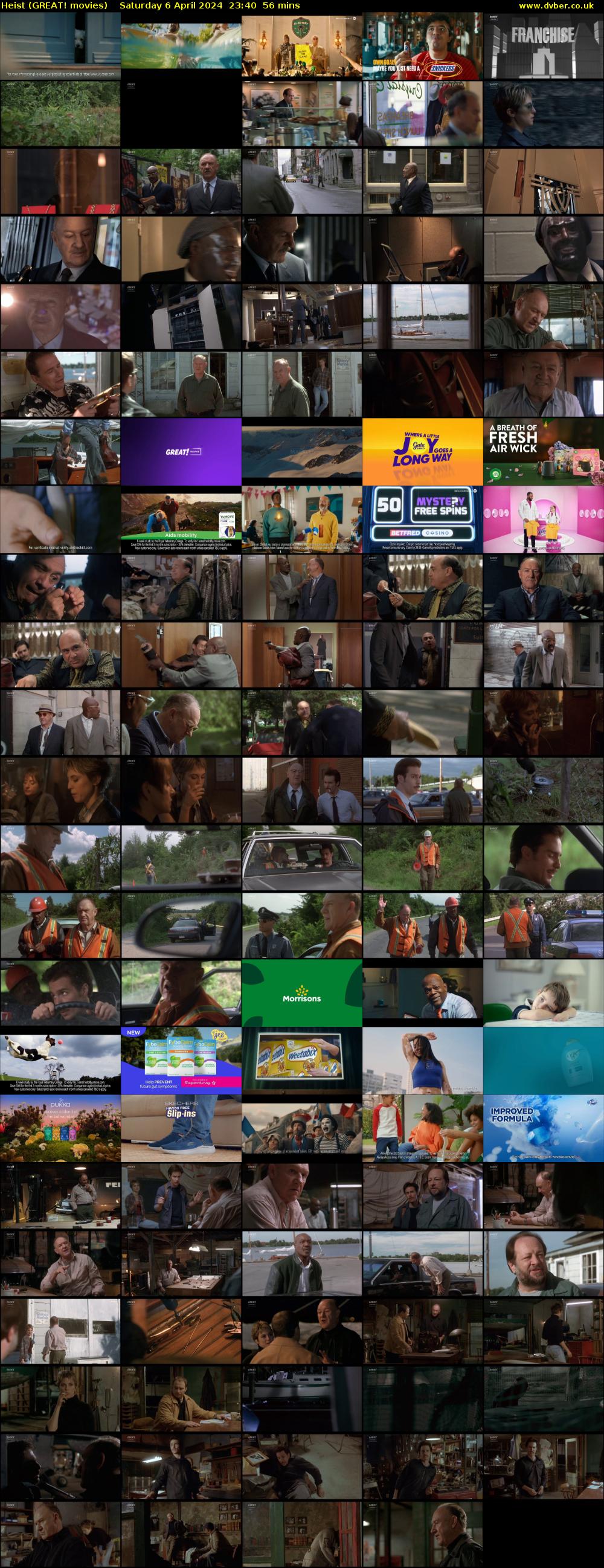 Heist (GREAT! movies) Saturday 6 April 2024 23:40 - 00:36