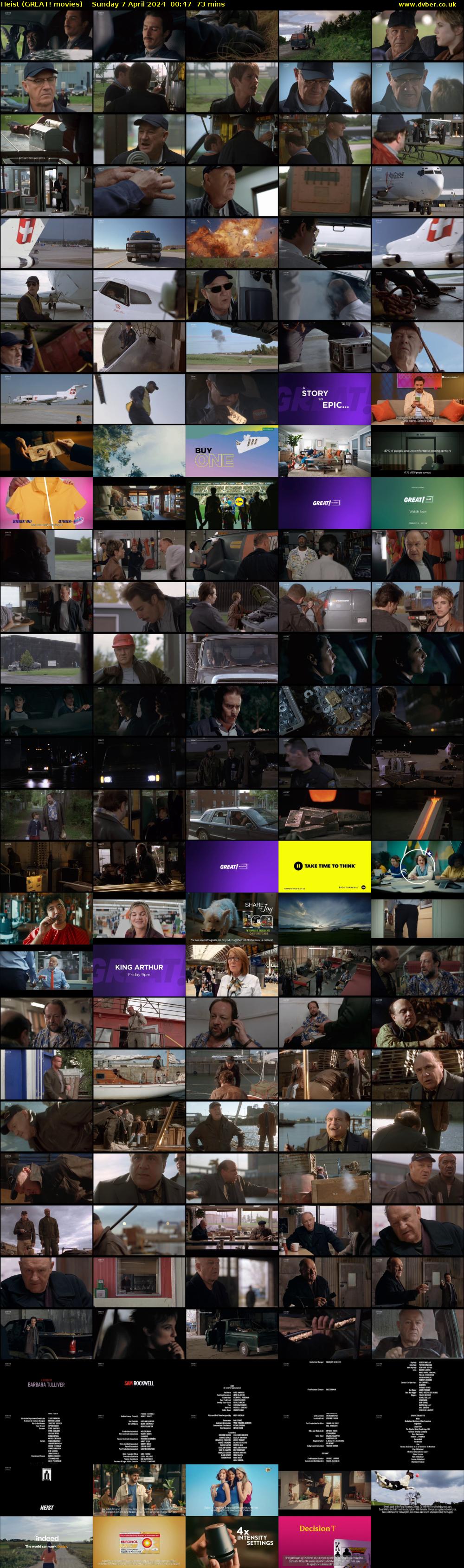 Heist (GREAT! movies) Sunday 7 April 2024 00:47 - 02:00