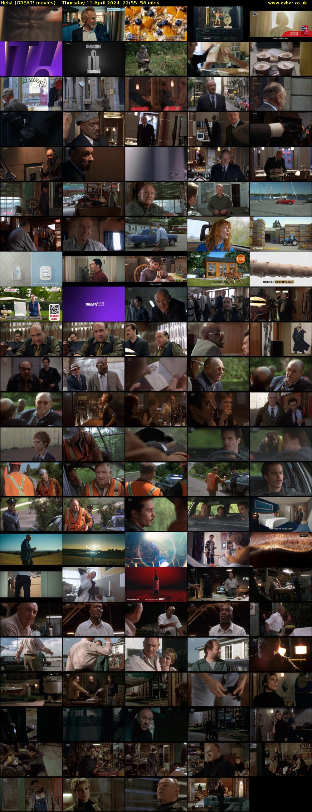 Heist (GREAT! movies) Thursday 11 April 2024 22:55 - 23:51