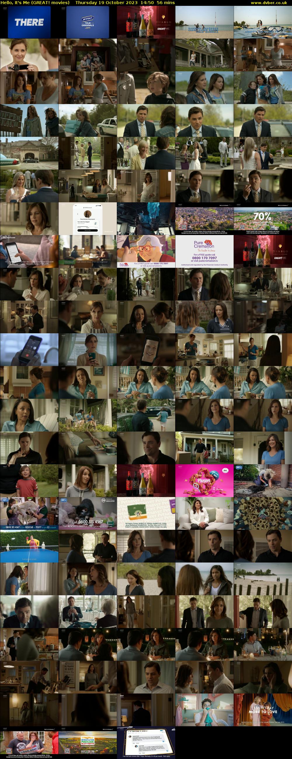Hello, It's Me (GREAT! movies) Thursday 19 October 2023 14:50 - 15:46