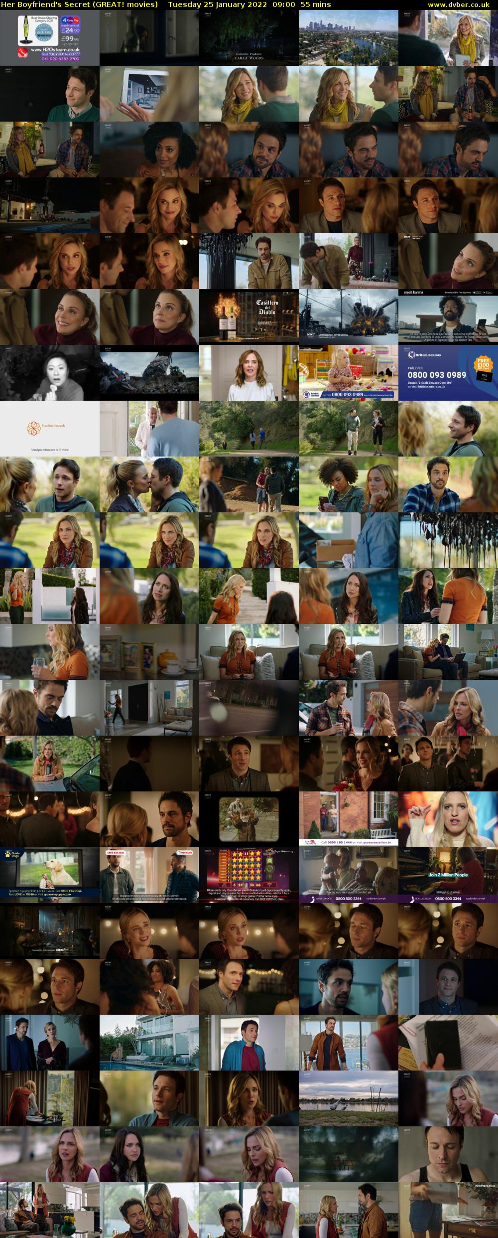 Her Boyfriend's Secret (GREAT! movies) Tuesday 25 January 2022 09:00 - 09:55