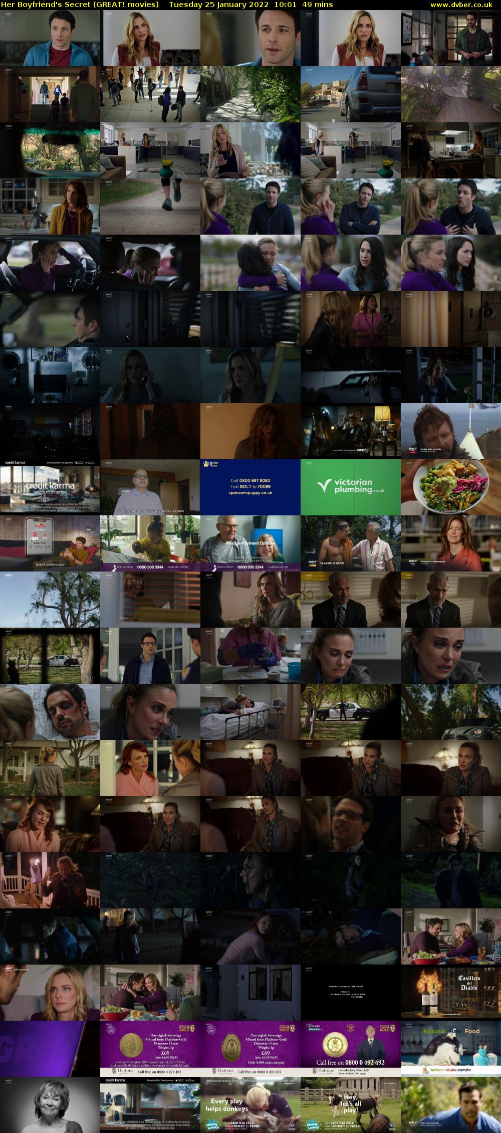 Her Boyfriend's Secret (GREAT! movies) Tuesday 25 January 2022 10:01 - 10:50