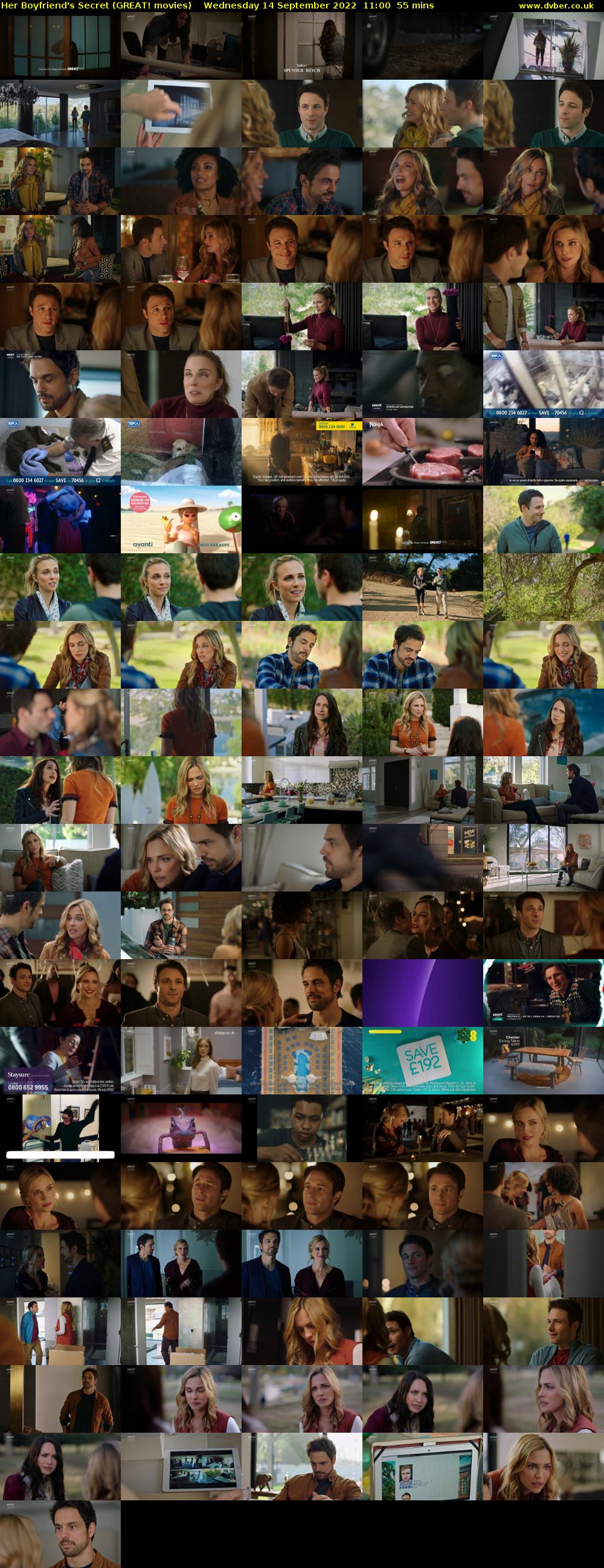 Her Boyfriend's Secret (GREAT! movies) Wednesday 14 September 2022 11:00 - 11:55