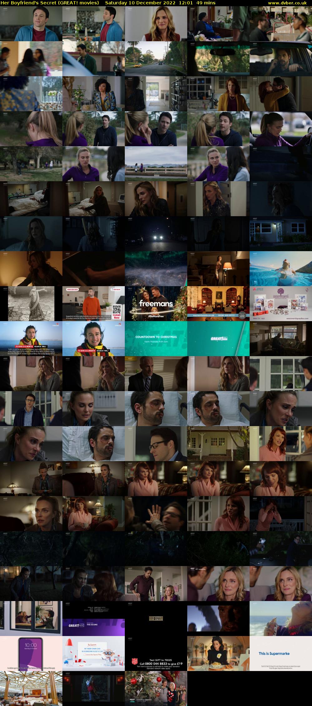 Her Boyfriend's Secret (GREAT! movies) Saturday 10 December 2022 12:01 - 12:50