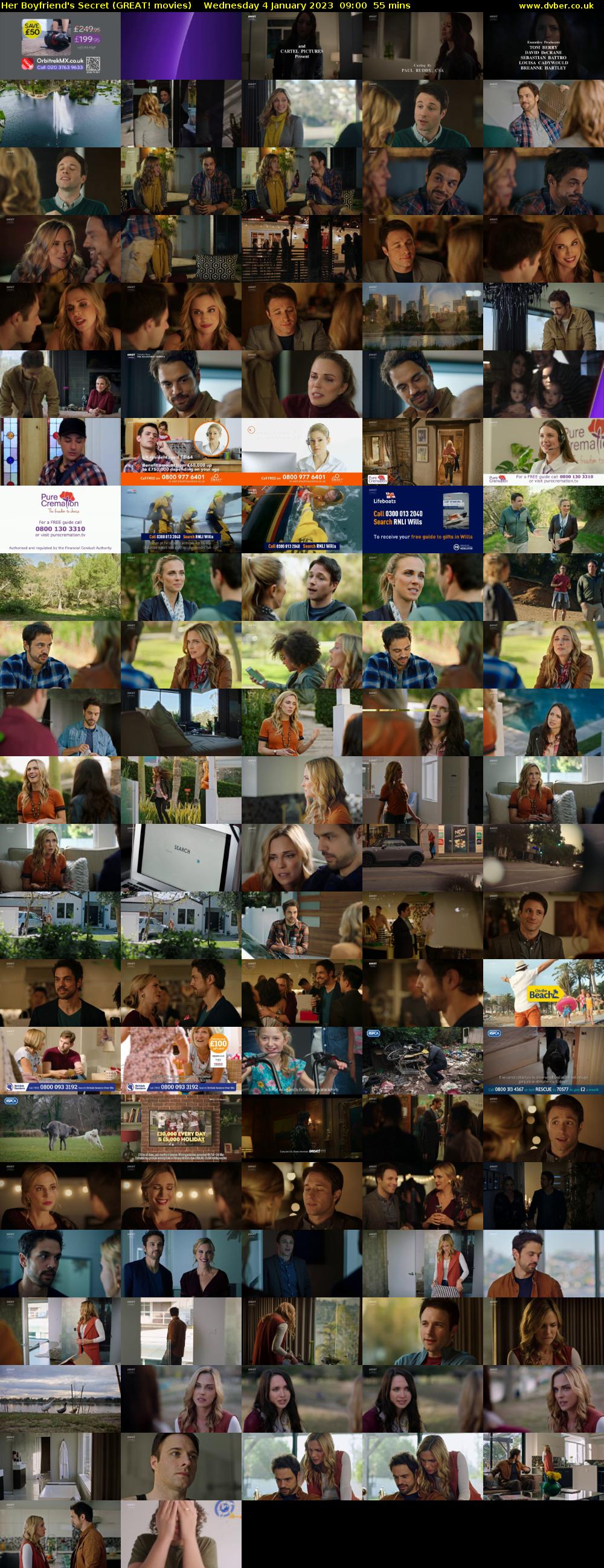 Her Boyfriend's Secret (GREAT! movies) Wednesday 4 January 2023 09:00 - 09:55