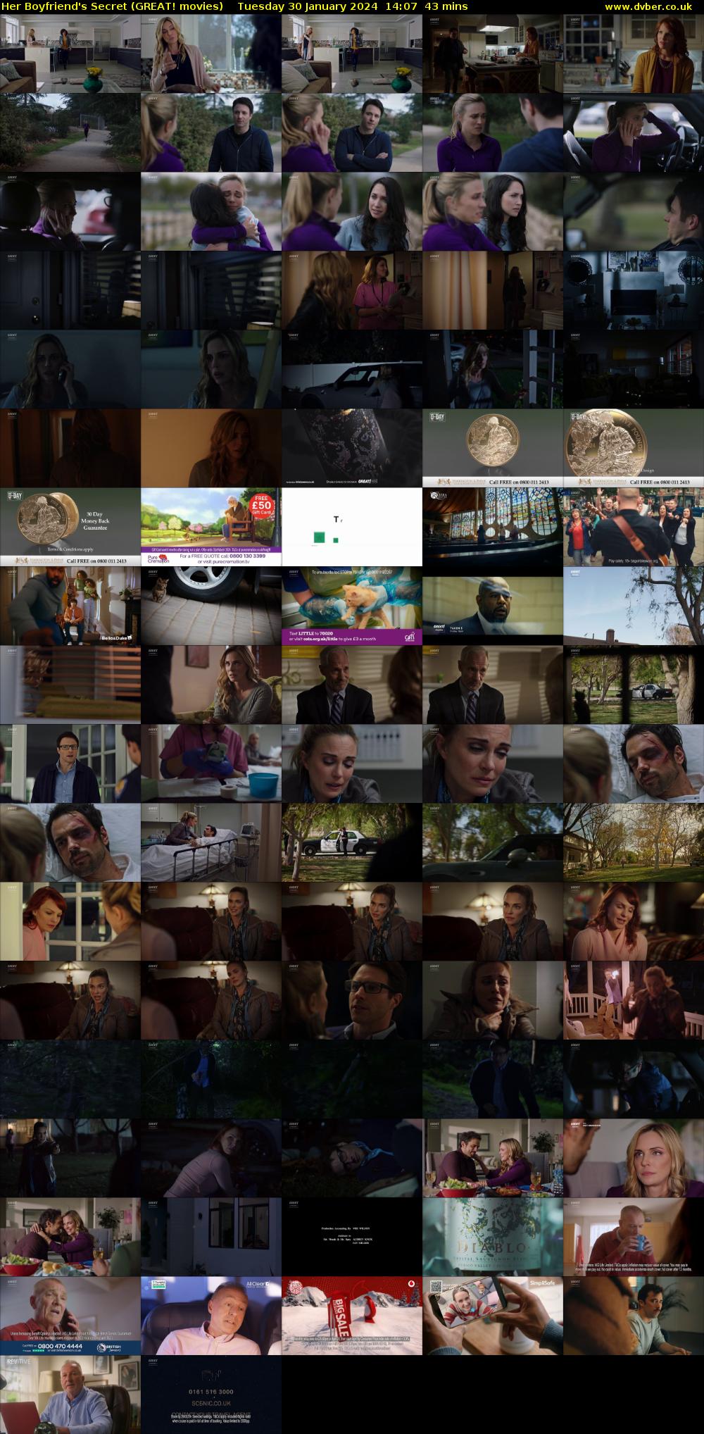 Her Boyfriend's Secret (GREAT! movies) Tuesday 30 January 2024 14:07 - 14:50