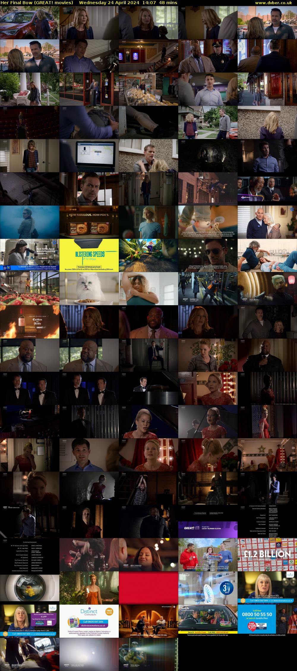Her Final Bow (GREAT! movies) Wednesday 24 April 2024 14:07 - 14:55