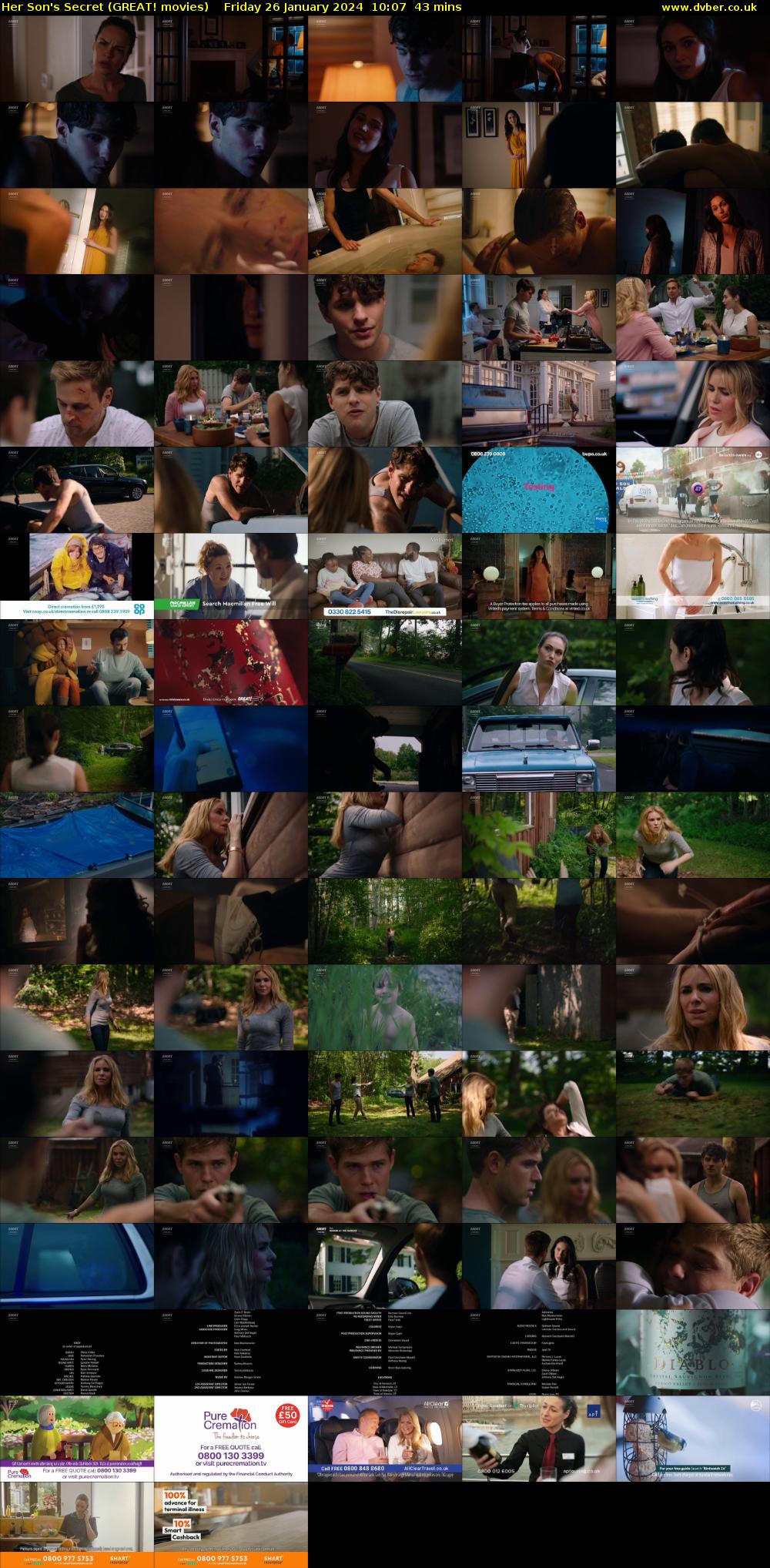 Her Son's Secret (GREAT! movies) Friday 26 January 2024 10:07 - 10:50