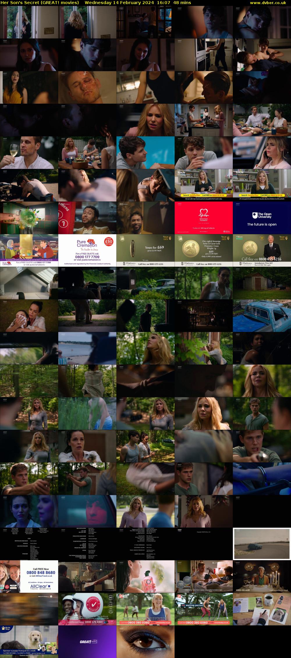 Her Son's Secret (GREAT! movies) Wednesday 14 February 2024 16:07 - 16:55