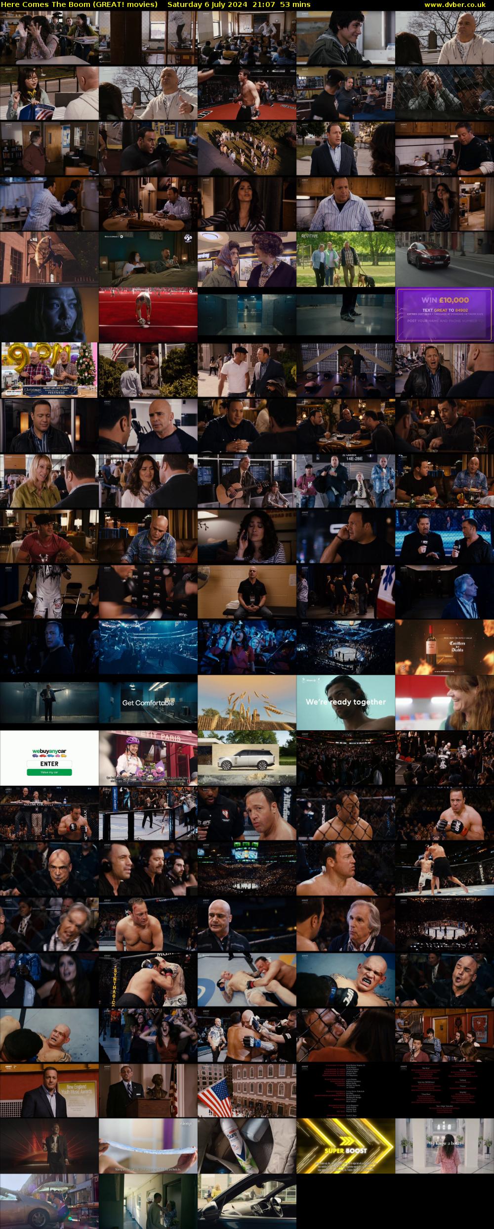 Here Comes The Boom (GREAT! movies) Saturday 6 July 2024 21:07 - 22:00