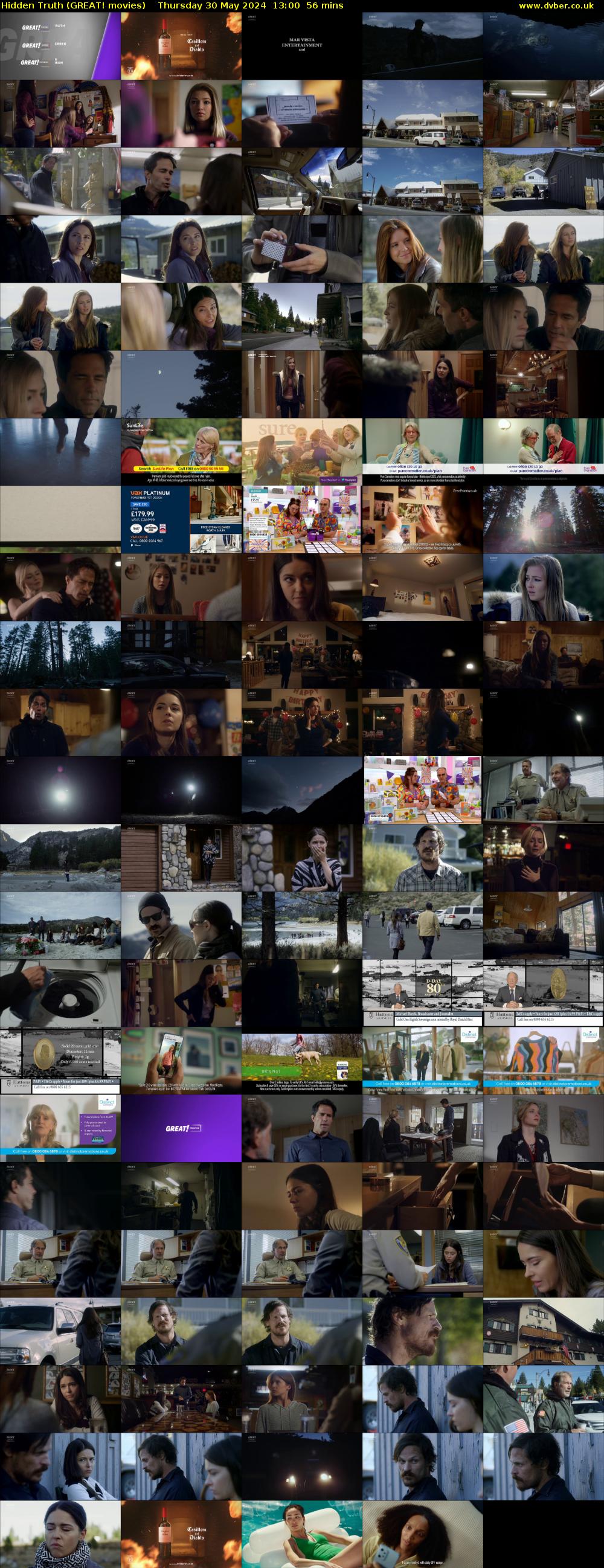 Hidden Truth (GREAT! movies) Thursday 30 May 2024 13:00 - 13:56