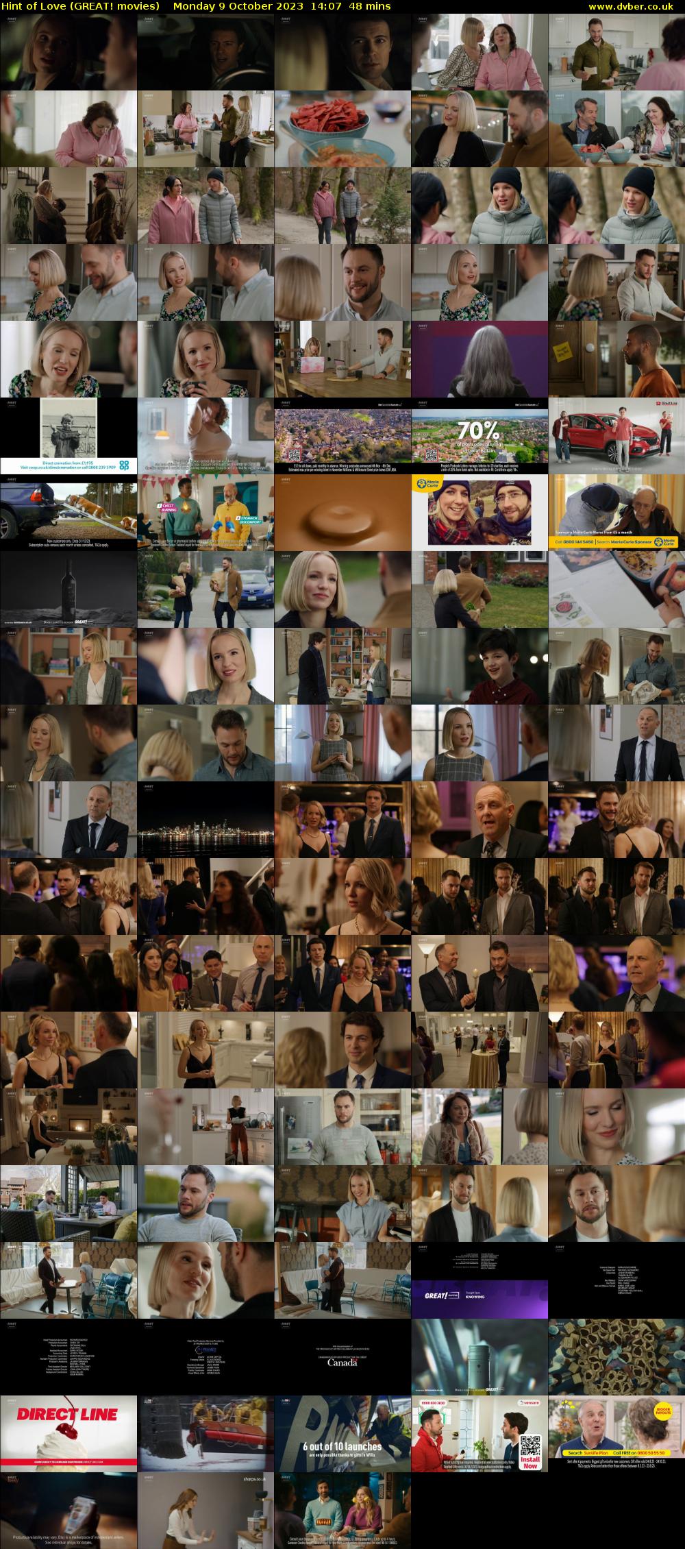 Hint of Love (GREAT! movies) Monday 9 October 2023 14:07 - 14:55