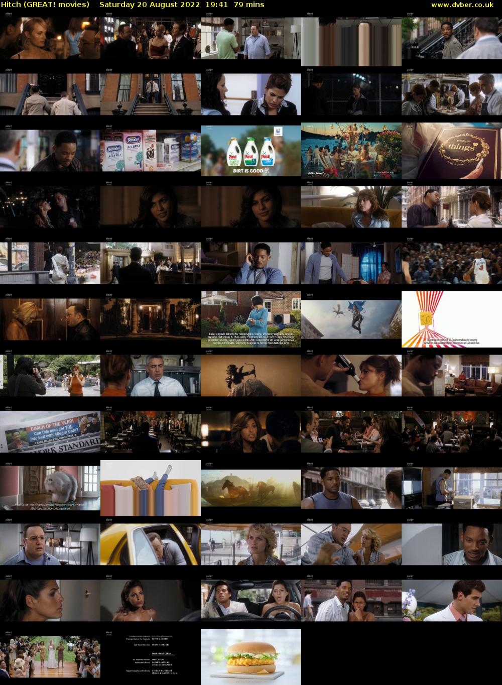 Hitch (GREAT! movies) Saturday 20 August 2022 19:41 - 21:00