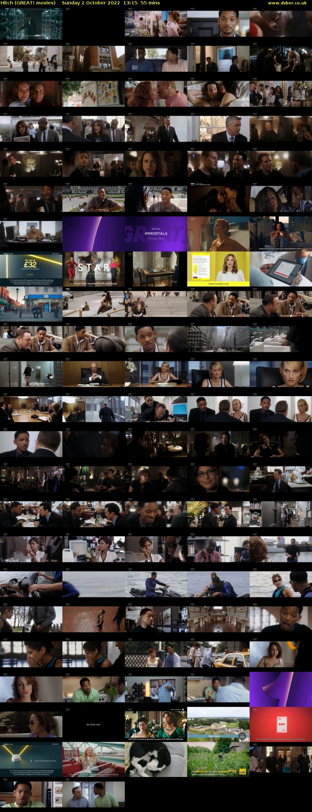Hitch (GREAT! movies) Sunday 2 October 2022 13:15 - 14:10