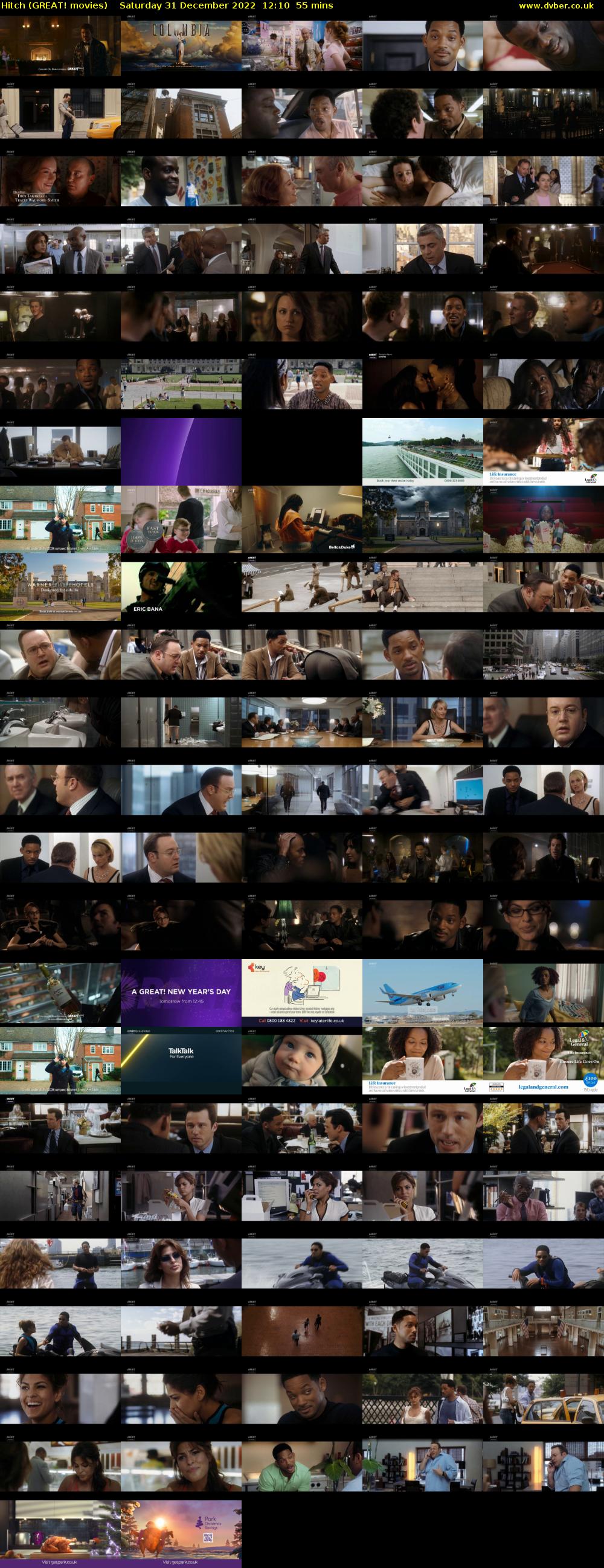 Hitch (GREAT! movies) Saturday 31 December 2022 12:10 - 13:05