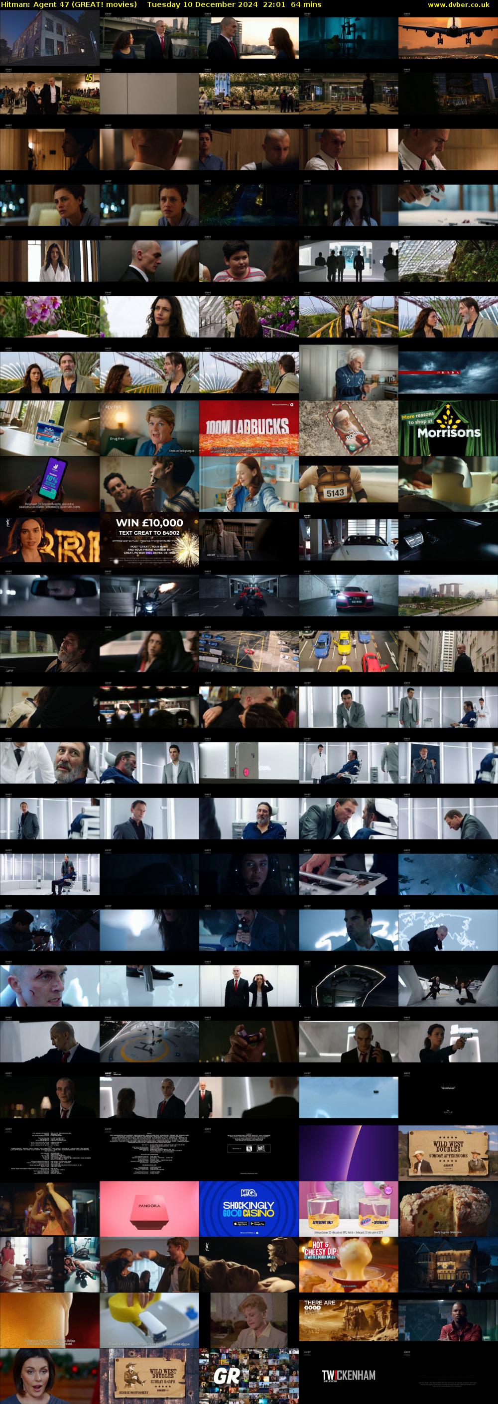 Hitman: Agent 47 (GREAT! movies) Tuesday 10 December 2024 22:01 - 23:05