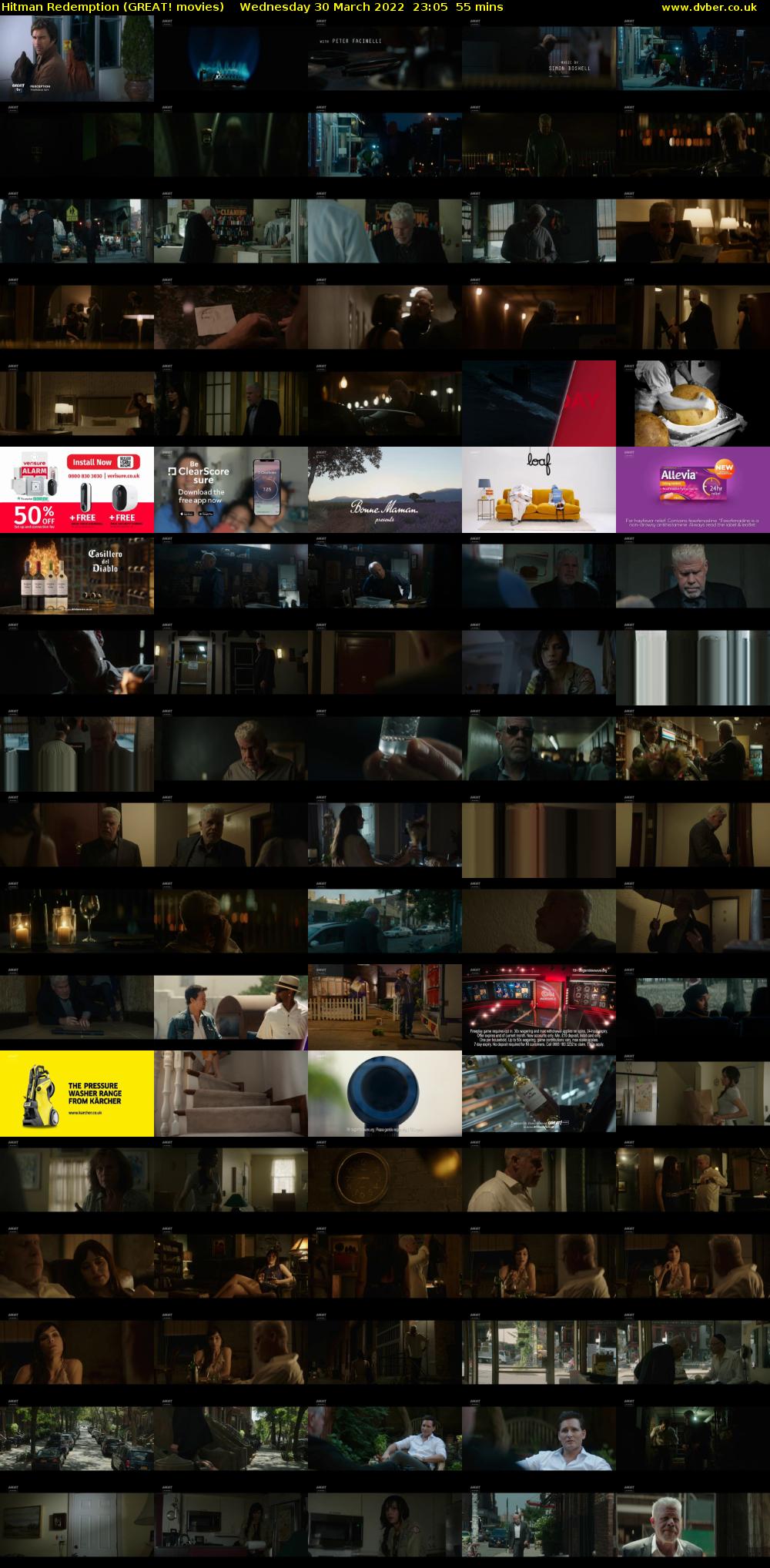 Hitman Redemption (GREAT! movies) Wednesday 30 March 2022 23:05 - 00:00