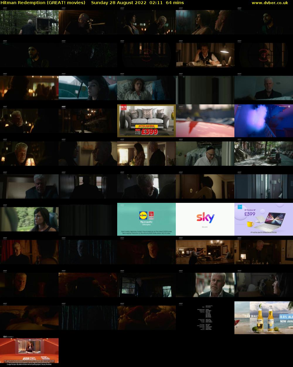 Hitman Redemption (GREAT! movies) Sunday 28 August 2022 02:11 - 03:15