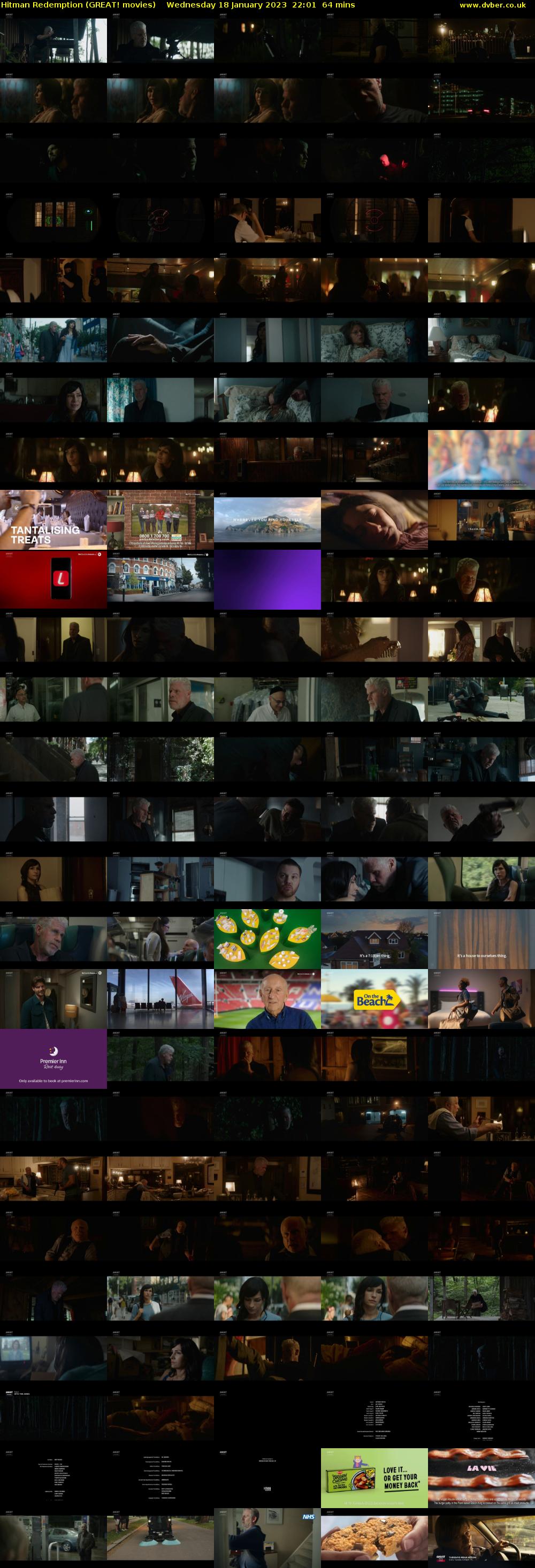 Hitman Redemption (GREAT! movies) Wednesday 18 January 2023 22:01 - 23:05