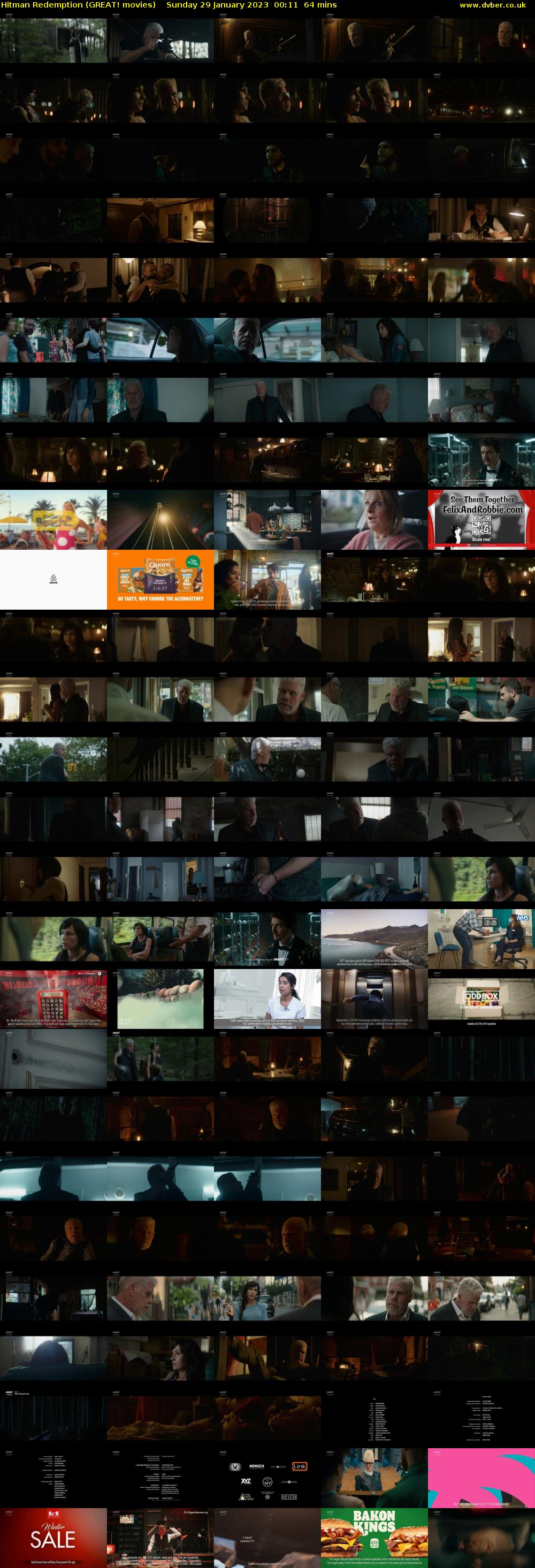 Hitman Redemption (GREAT! movies) Sunday 29 January 2023 00:11 - 01:15