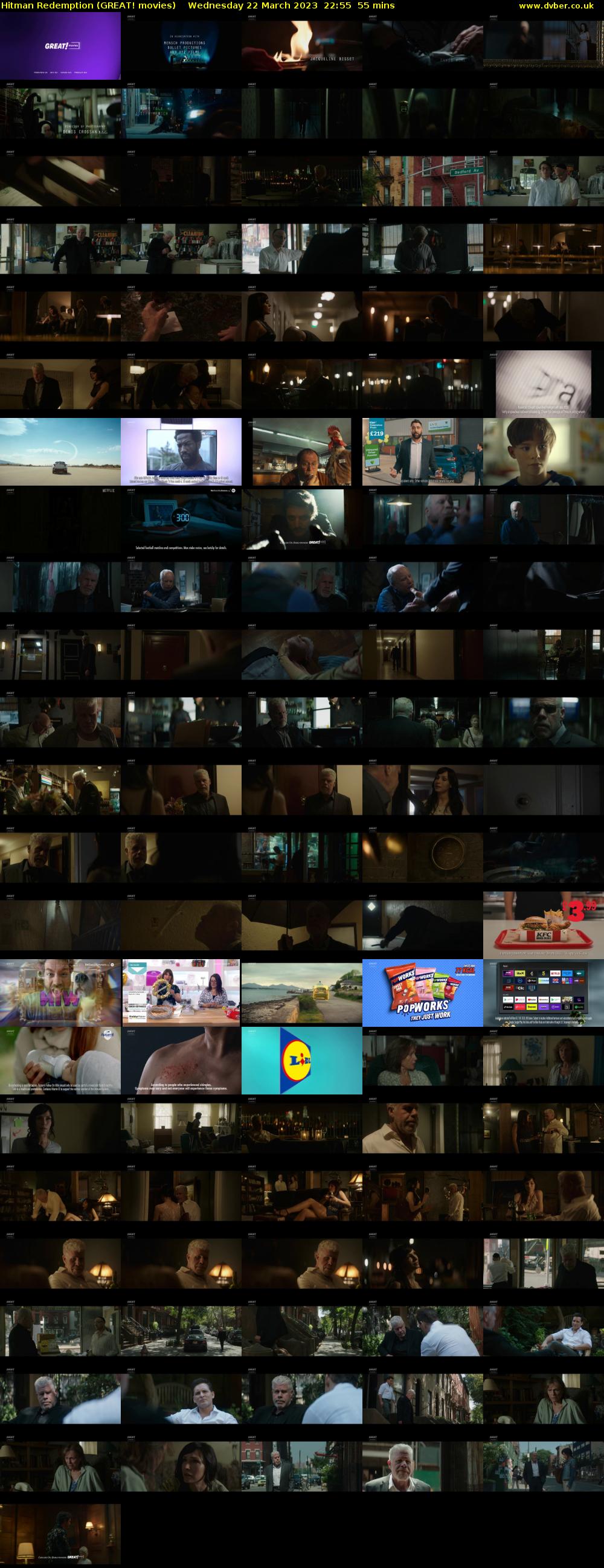 Hitman Redemption (GREAT! movies) Wednesday 22 March 2023 22:55 - 23:50