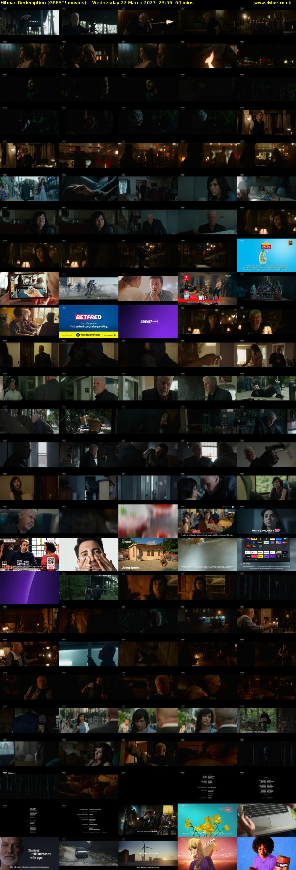 Hitman Redemption (GREAT! movies) Wednesday 22 March 2023 23:56 - 01:00