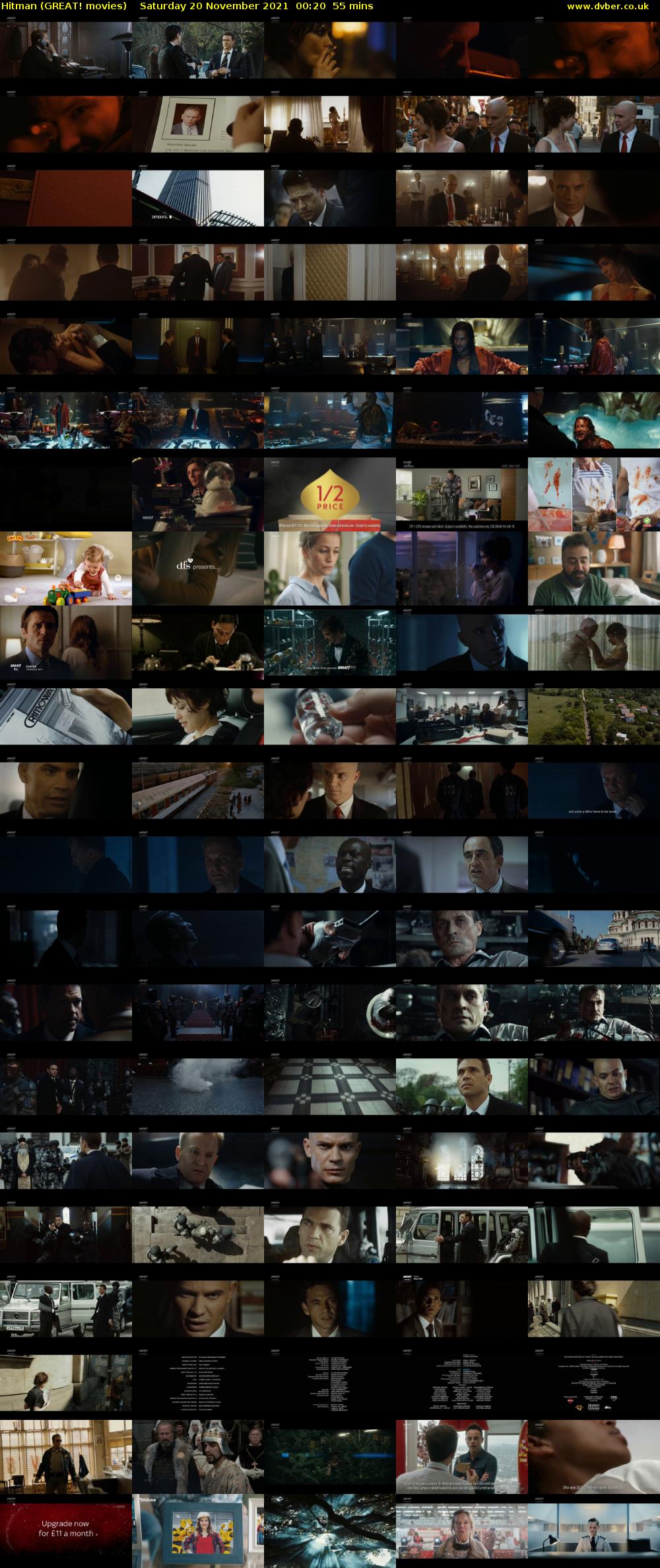 Hitman (GREAT! movies) Saturday 20 November 2021 00:20 - 01:15