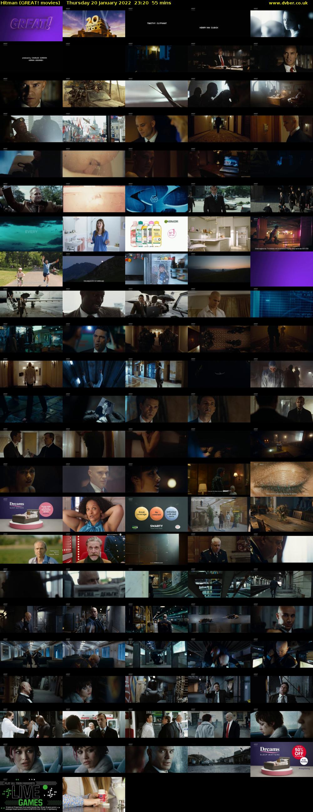 Hitman (GREAT! movies) Thursday 20 January 2022 23:20 - 00:15