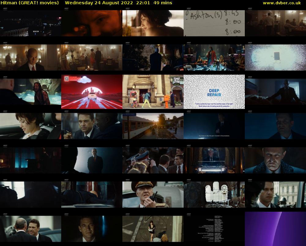 Hitman (GREAT! movies) Wednesday 24 August 2022 22:01 - 22:50