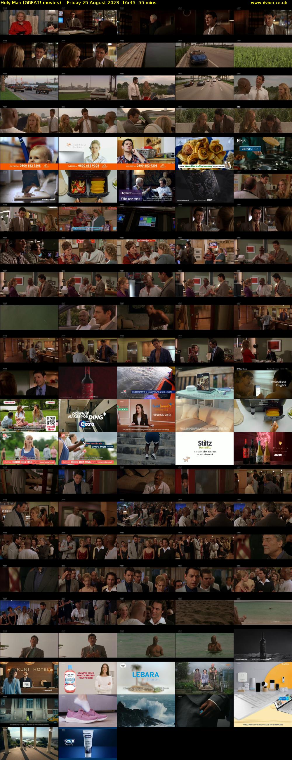 Holy Man (GREAT! movies) Friday 25 August 2023 16:45 - 17:40