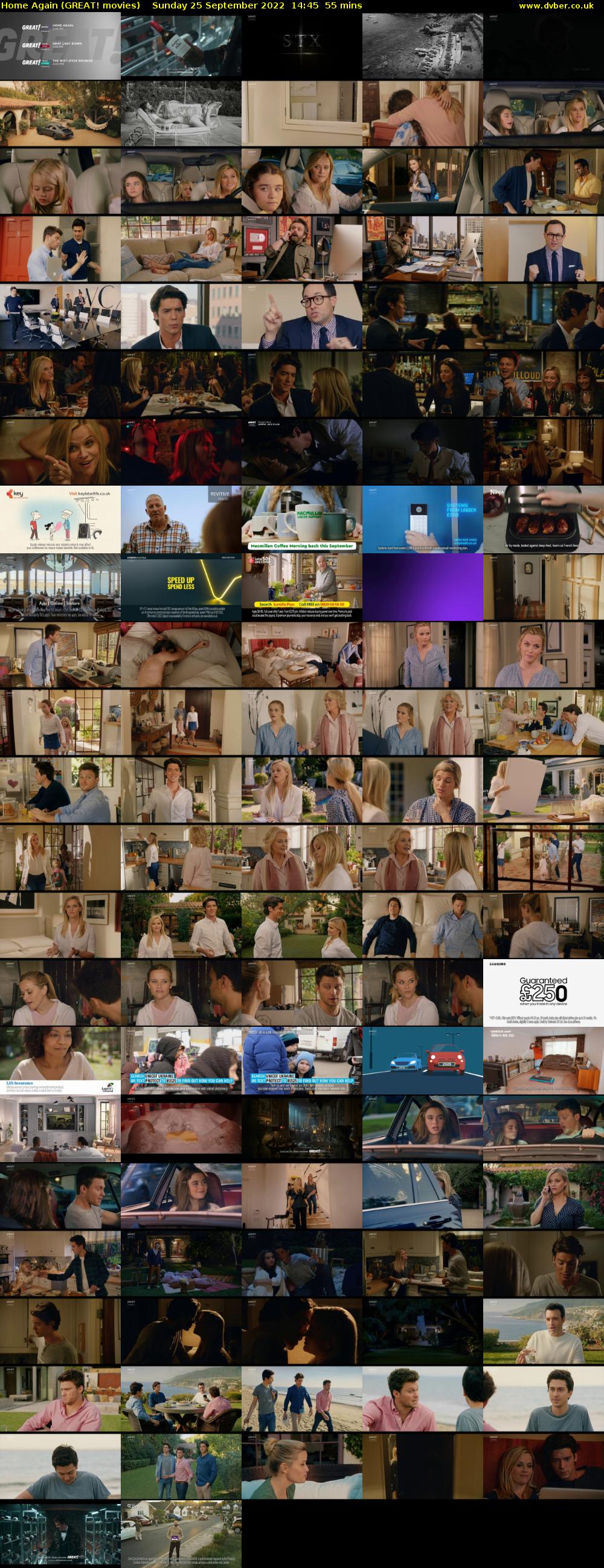 Home Again (GREAT! movies) Sunday 25 September 2022 14:45 - 15:40