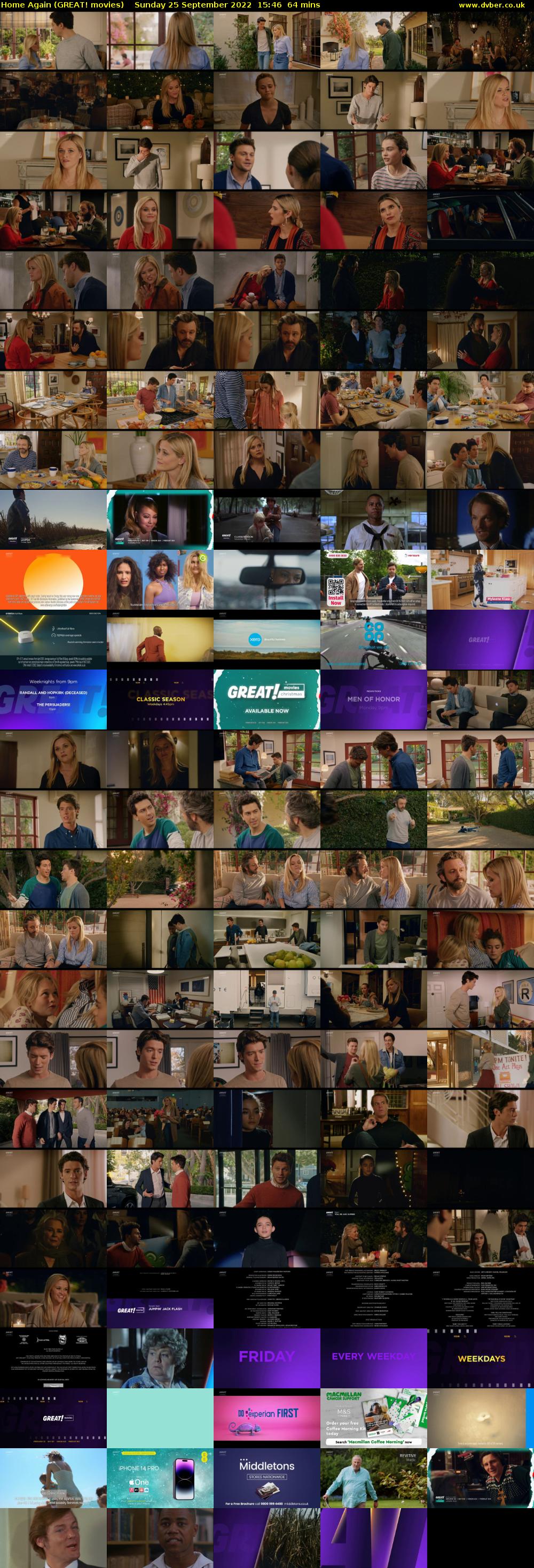 Home Again (GREAT! movies) Sunday 25 September 2022 15:46 - 16:50