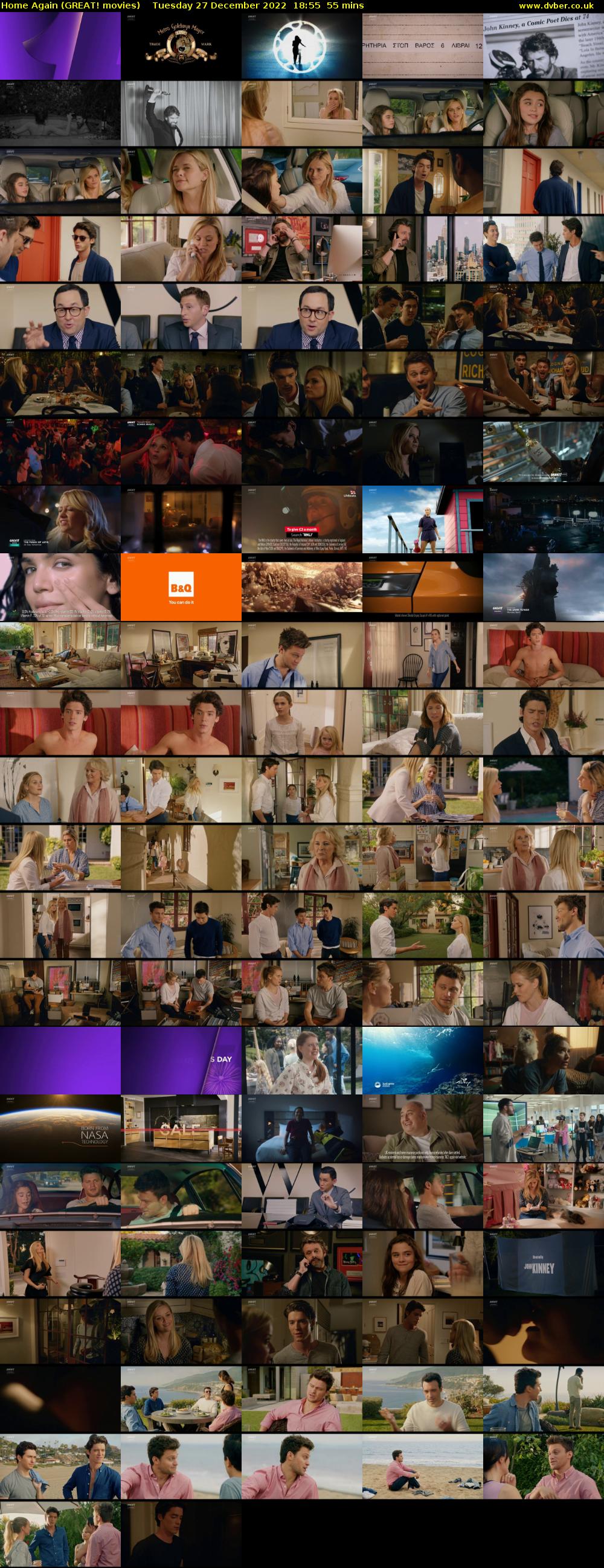 Home Again (GREAT! movies) Tuesday 27 December 2022 18:55 - 19:50