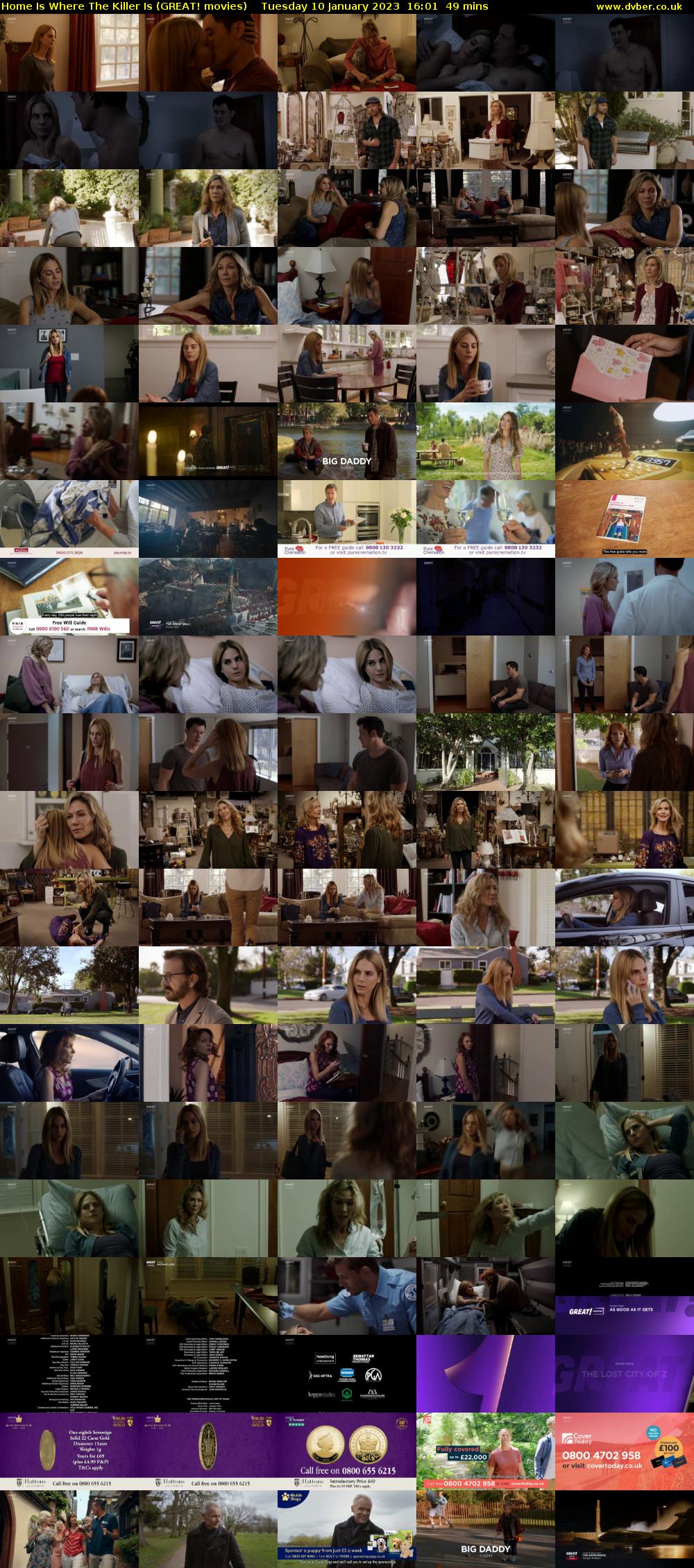 Home Is Where The Killer Is (GREAT! movies) Tuesday 10 January 2023 16:01 - 16:50